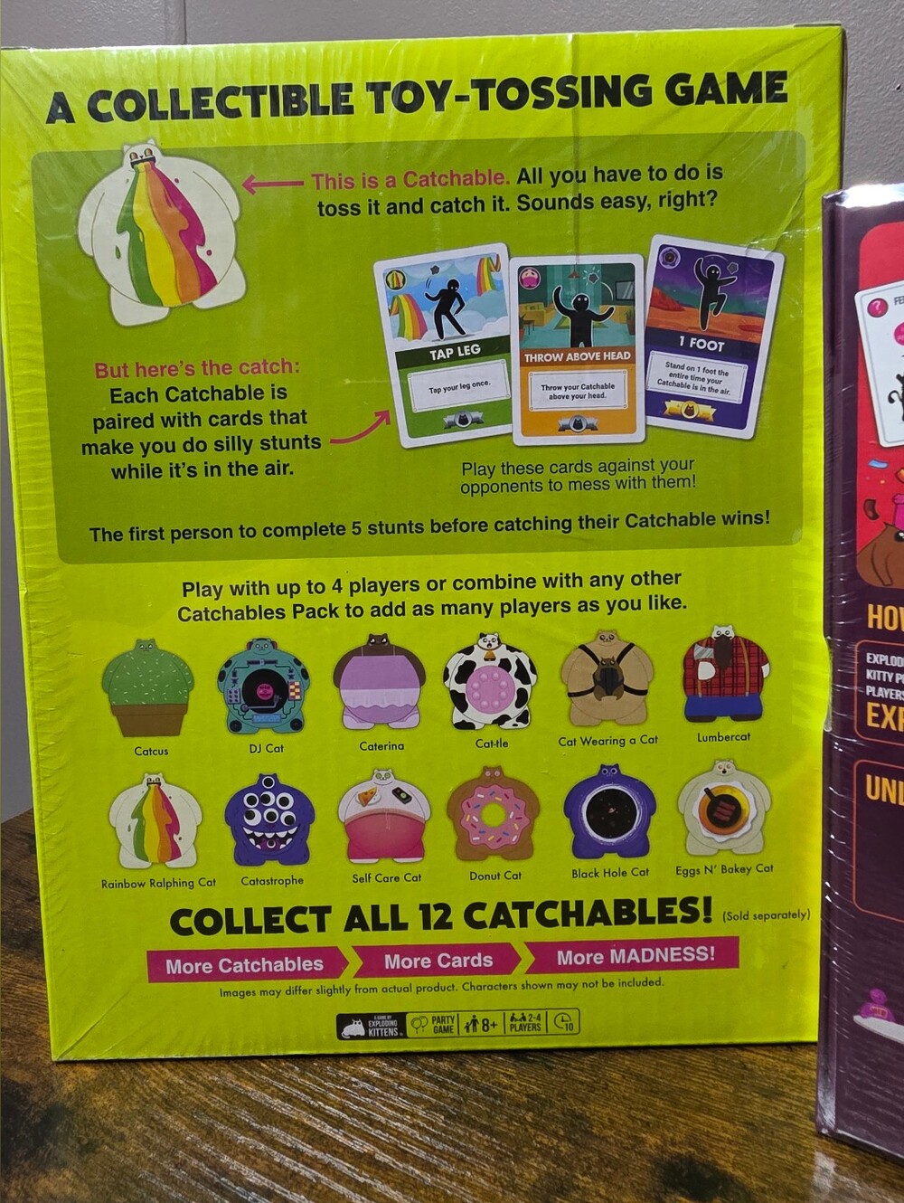 Catchables Exploding Kittens & Party Pack Game Set - Picture 4 of 4